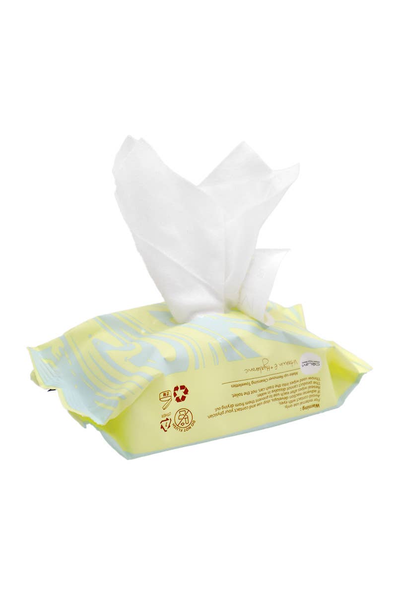 Vitamin E & Hyaluronic Makeup Wipes
