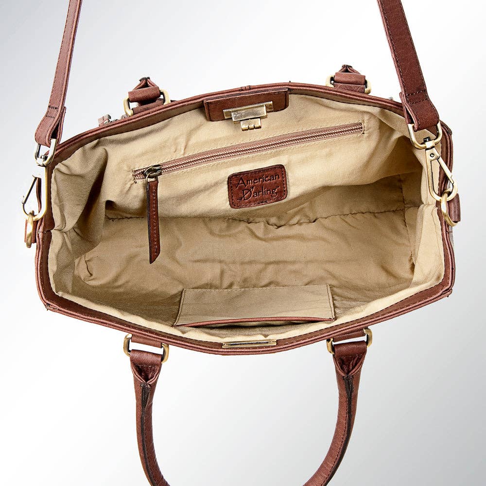 Genuine Western Leather Women Bag