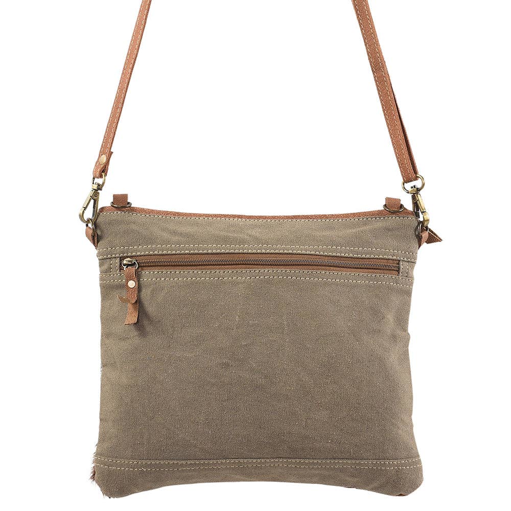 Crossbody Upcycled Canvas Ladies Bag