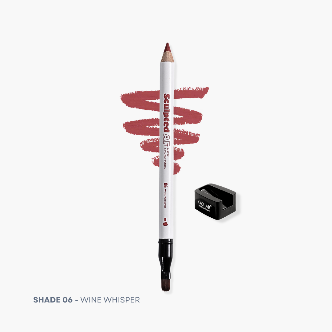 OZ LAB BEAUTY - Sculpted AF Matte Lip Liner with Contour Brush