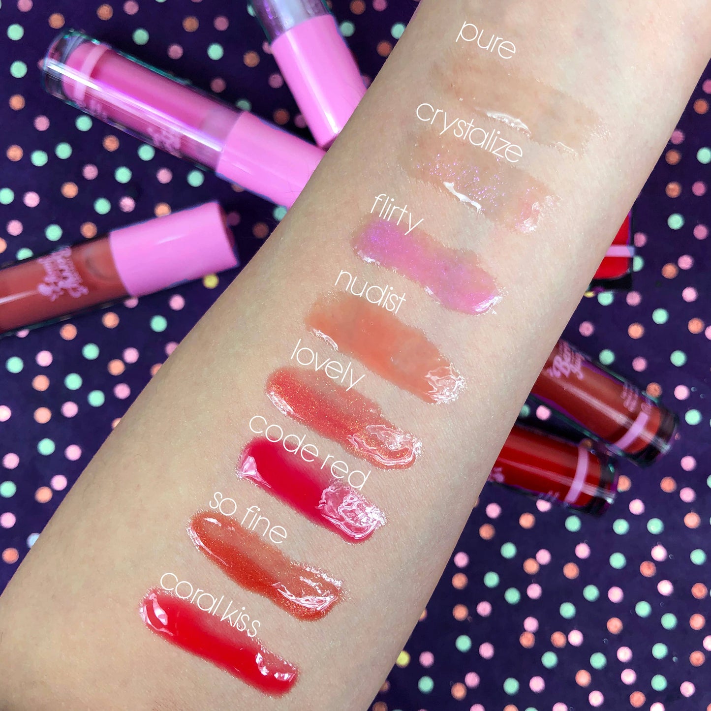 RUDE - Berry Juicy Lip Gloss Set - Shimmer