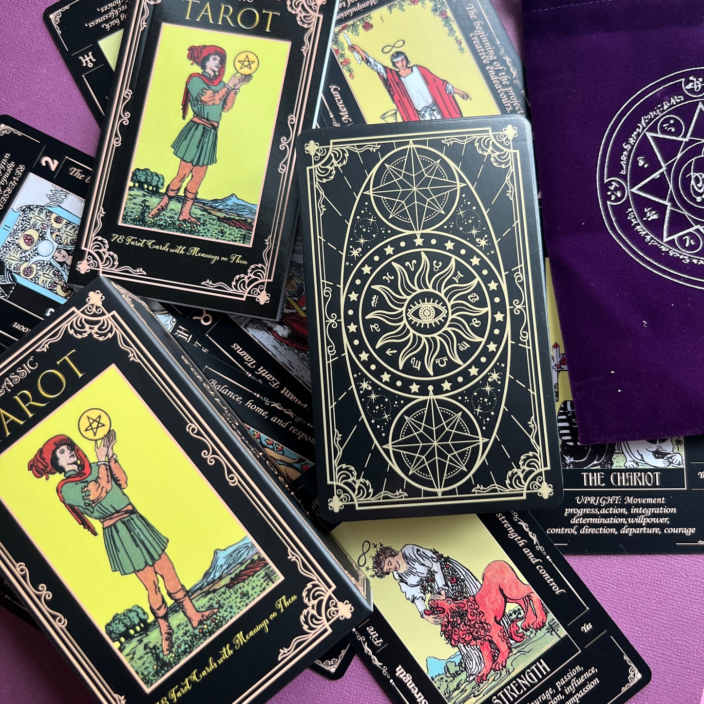Beginners Tarot Card Set with meaning