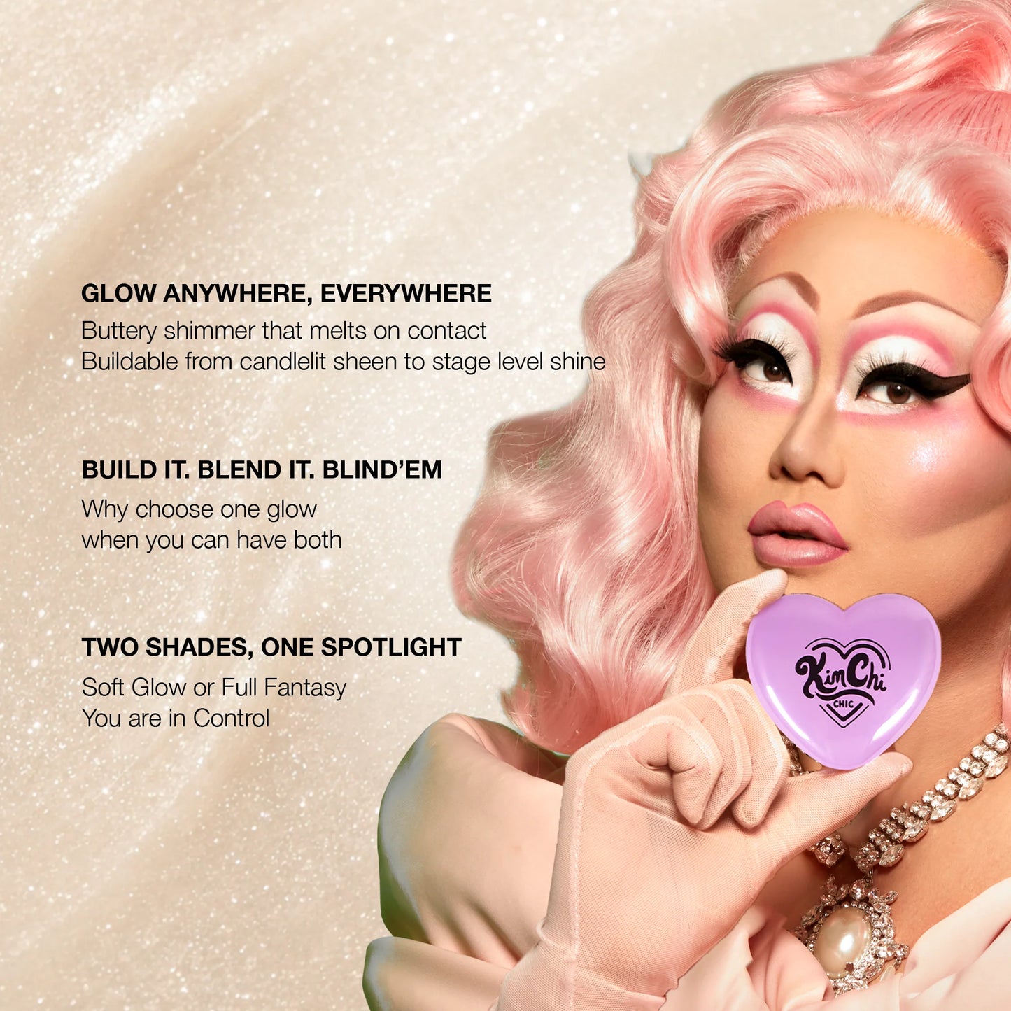KIMCHI CHIC BEAUTY - Thailor Get Glow Highlighter Duo 03 Hollywood Glow
