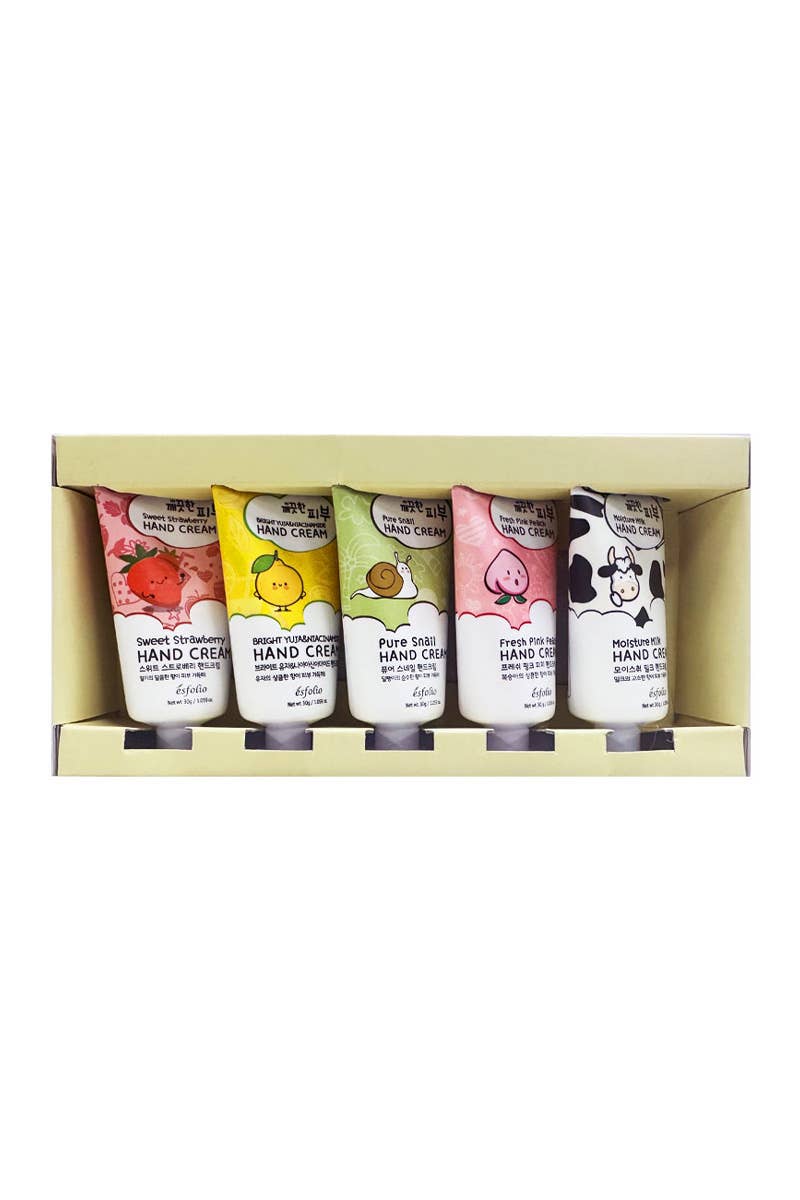 ESFOLIO - Pure Skin 5 Hand Cream Set