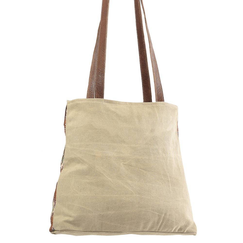 Weekender Upcycled Canvas Ladies Bag