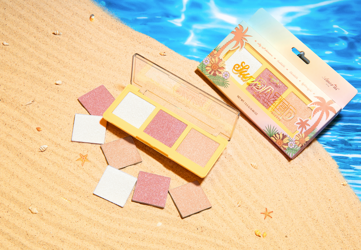 AMORUS - SUN DAZED HIGHLIGHTER FACE & BODY PALETTE