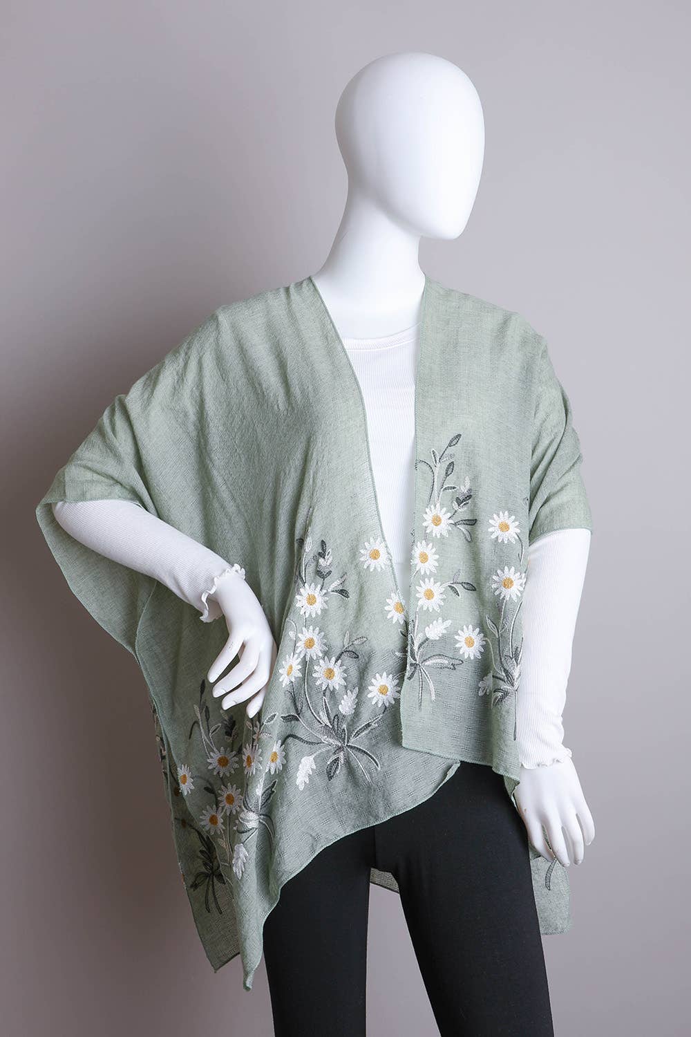 Bestselling Spring Daisy Hand Stitched – Chic Cardigan