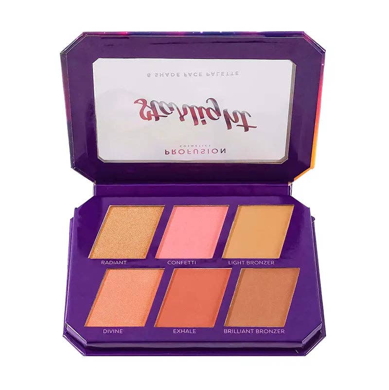 PROFUSION - Euphoric Glam Starlight - 6 Shade Smooth Face Makeup Palette