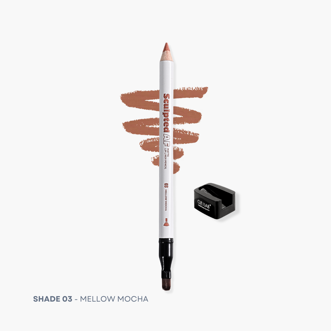 OZ LAB BEAUTY - Sculpted AF Matte Lip Liner with Contour Brush