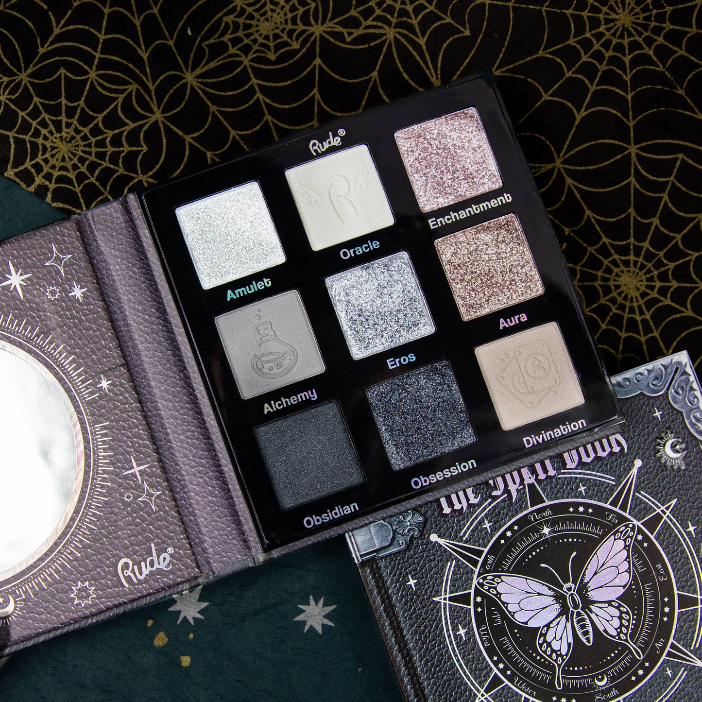 RUDE - The Spell Book Smooth and Blendable Eyeshadow Palette