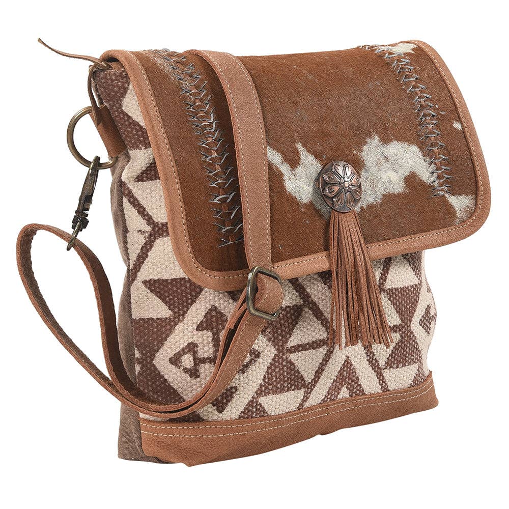 Messenger Upcycled Canvas Ladies Bag