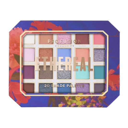 PROFUSION - Superbloom 20 Shade Multi-Finish Eyeshadow Palette, Ethereal