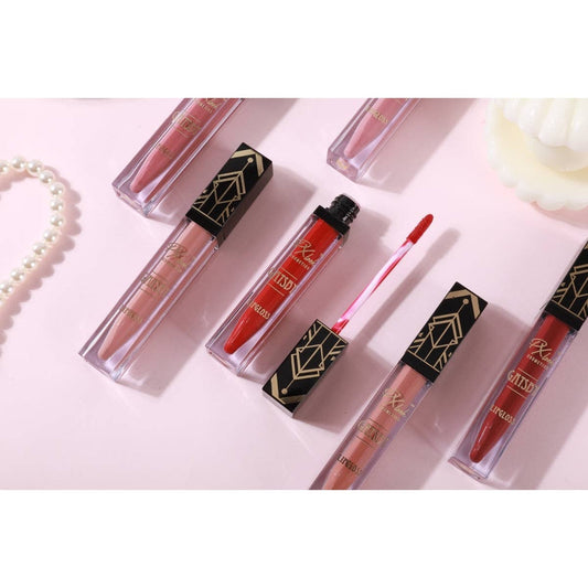 PX LOOK by PROLUX - Gatsby Matte Lip gloss – 1920s Inspired Elegance Soft Shades