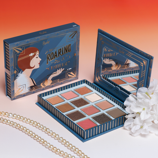 RUDE - The Roaring 20's 12 Color Eyeshadow Palette - Chanteuse