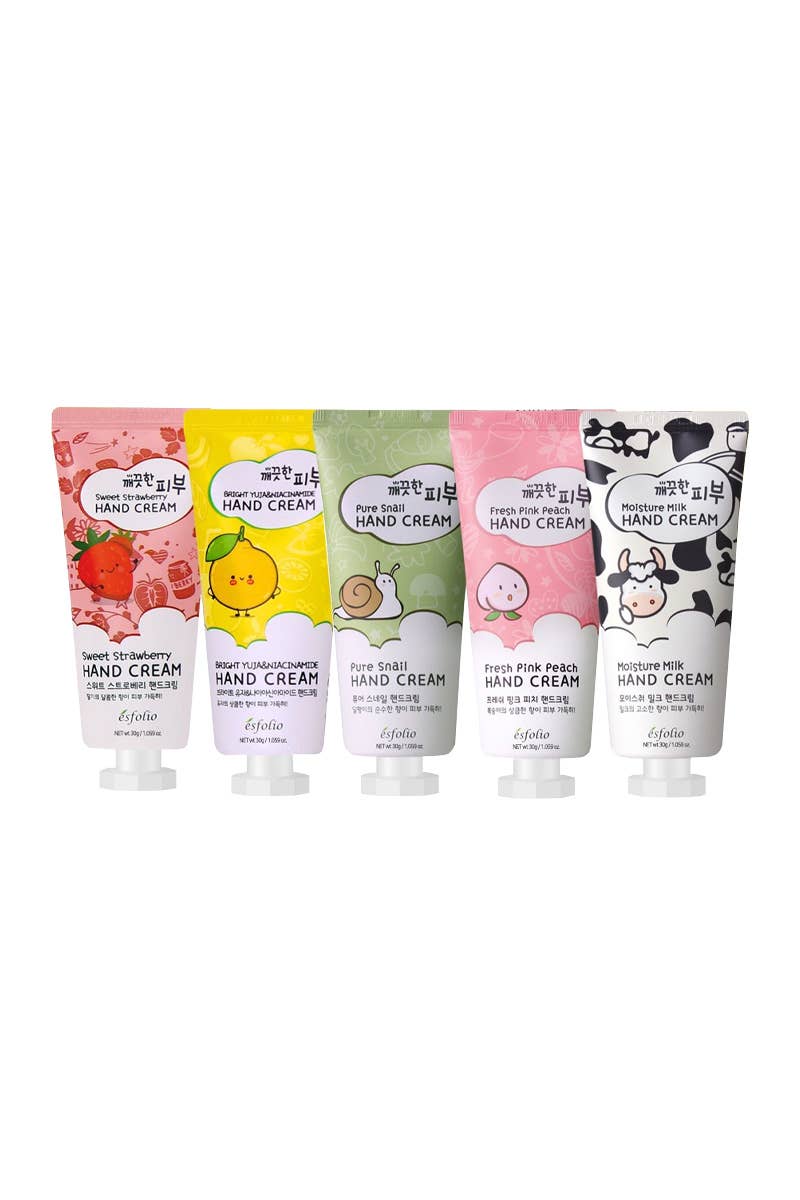ESFOLIO - Pure Skin 5 Hand Cream Set