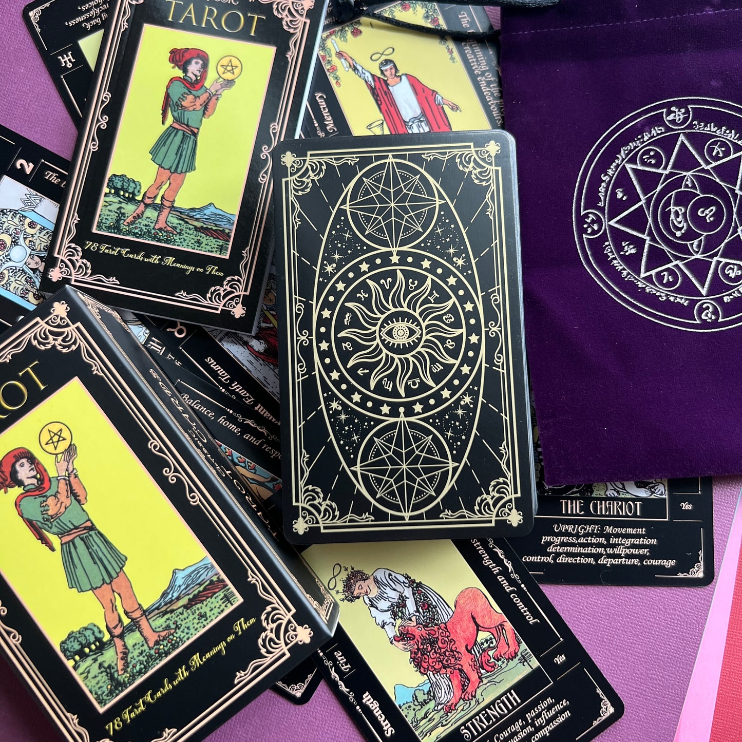 Beginners Tarot Card Set with meaning