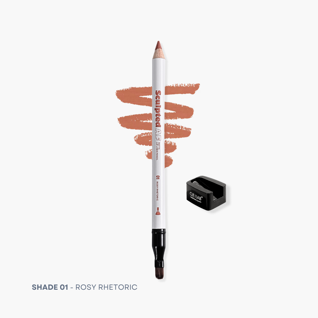 OZ LAB BEAUTY - Sculpted AF Matte Lip Liner with Contour Brush