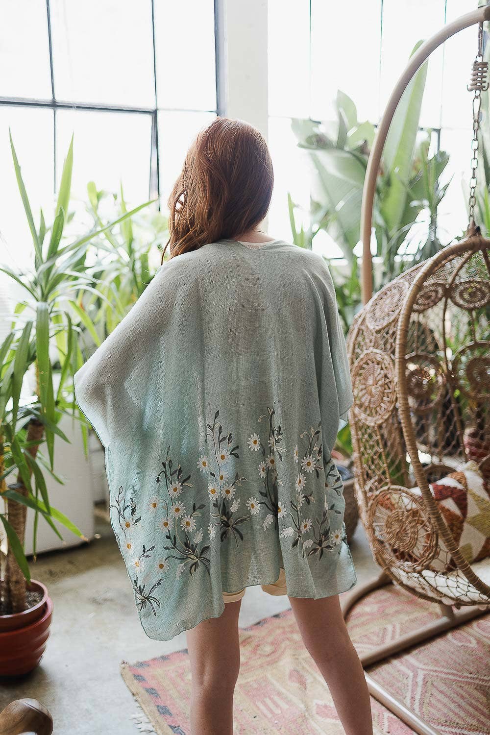 Bestselling Spring Daisy Hand Stitched – Chic Cardigan