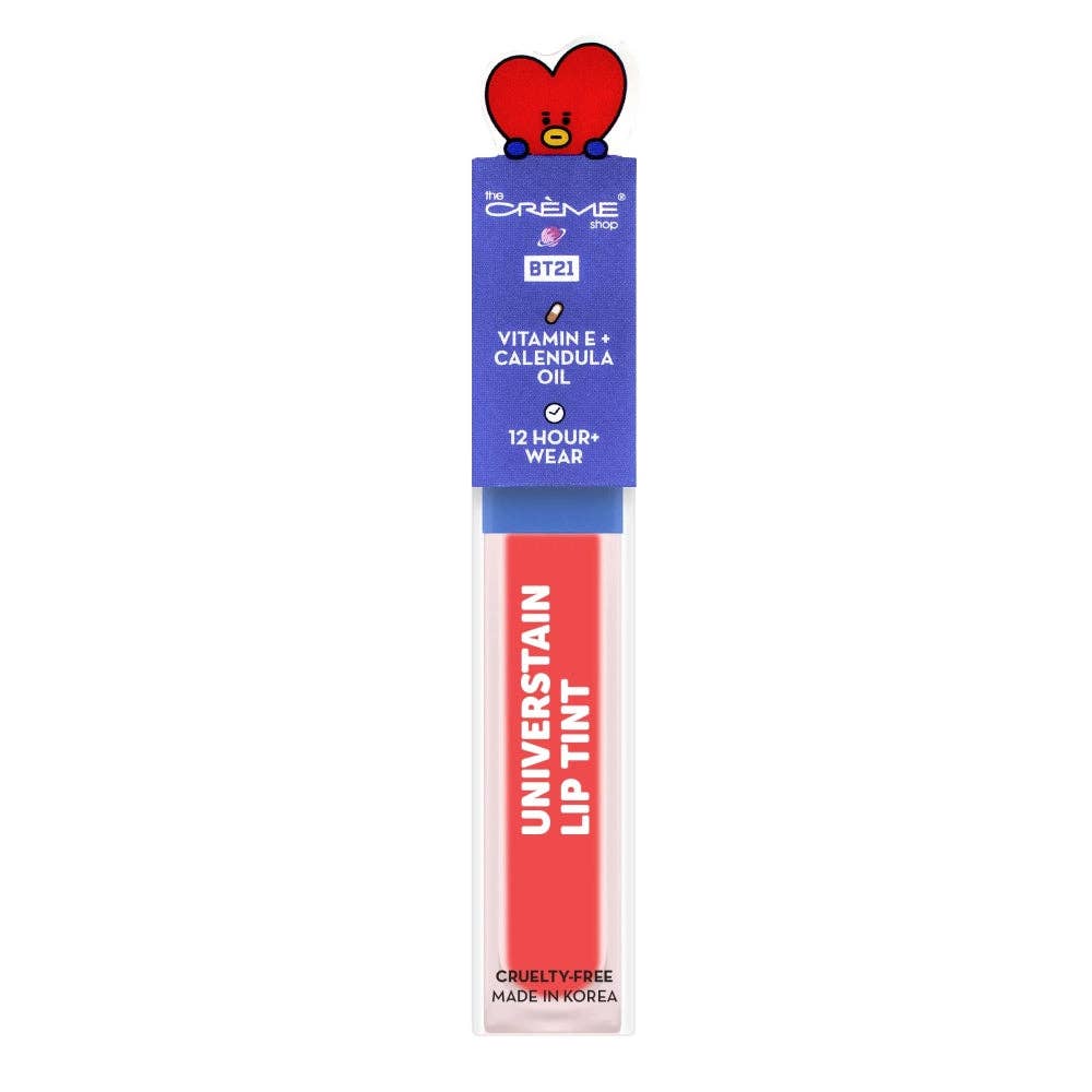 CRÉME SHOP - BT21 Lip Tint - Curiously Coral (TATA) Lip Tint and Stain