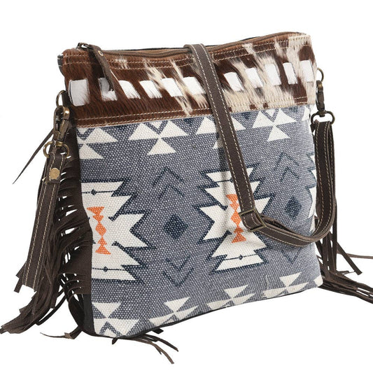Crossbody Upcycled Canvas Ladies Bag