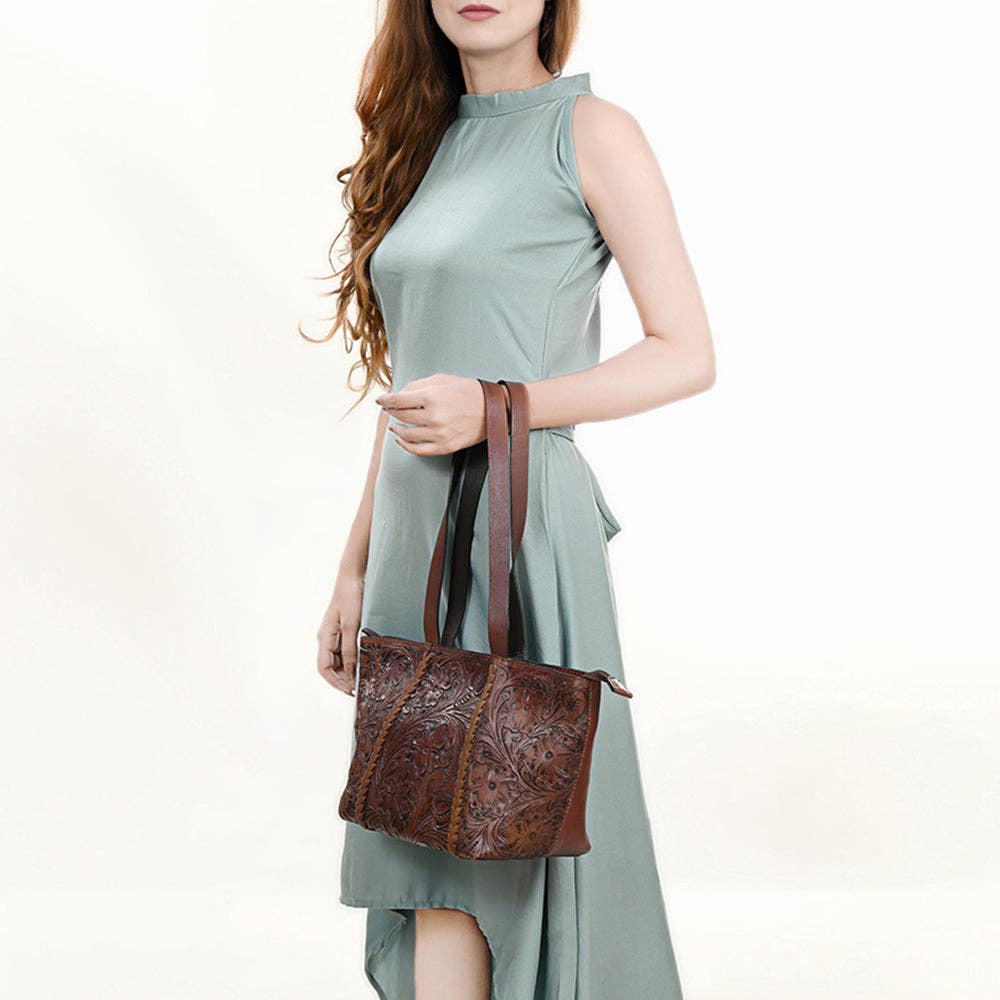 LC-KBG333 Tote Genuine Leather women bag western Bag
