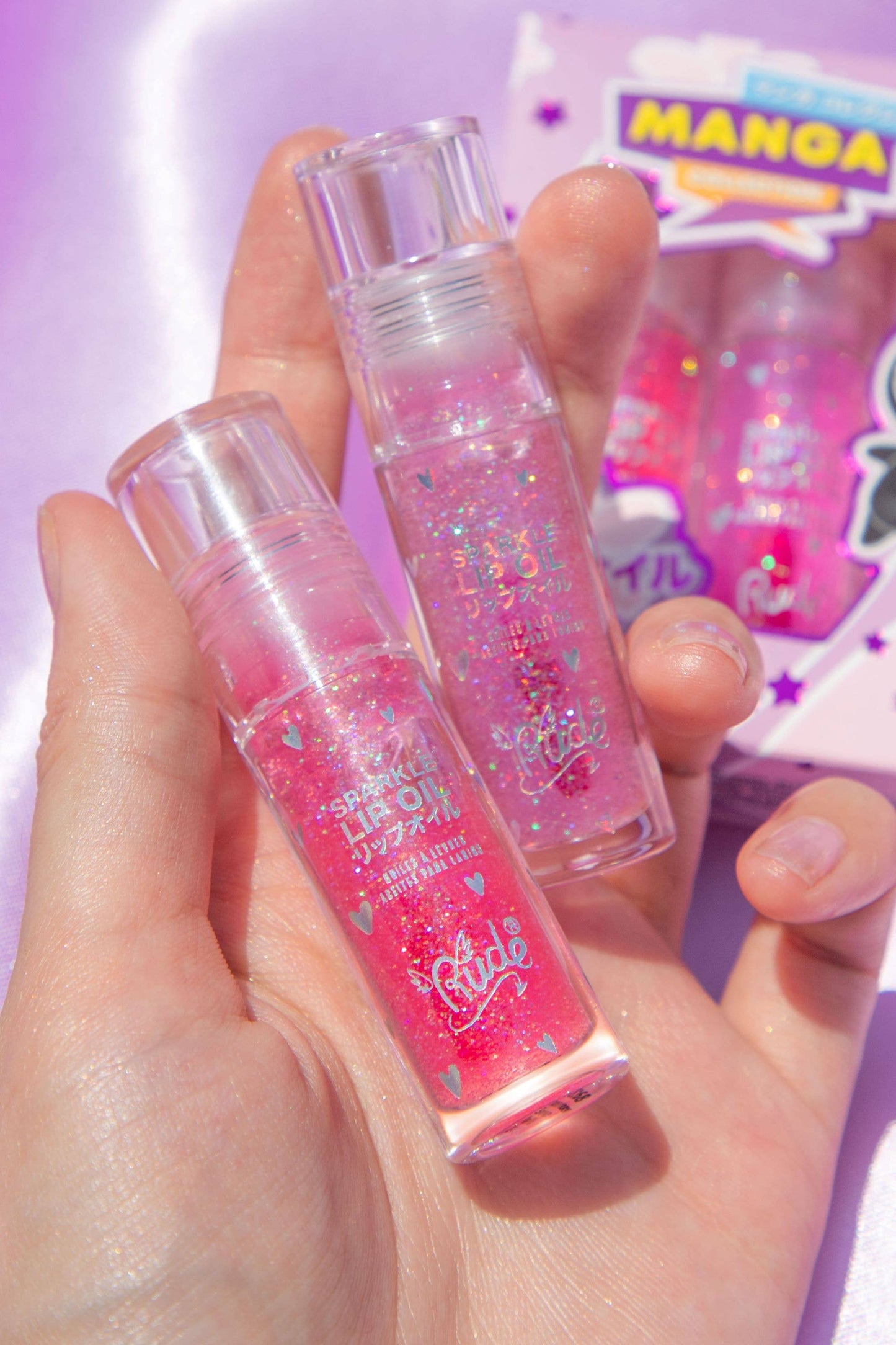 RUDE - Manga Collection Manga Sparkle Lip Oil Duo