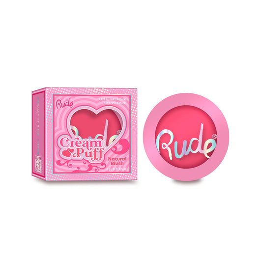 RUDE - Cream Puff Smooth Long Lasting Natural Blush