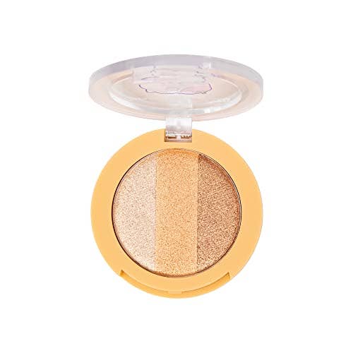 CRÉME SHOP - BT21 Baby RJ Ultra-Pigmented Eyeshadow Trio - Golden Lolly