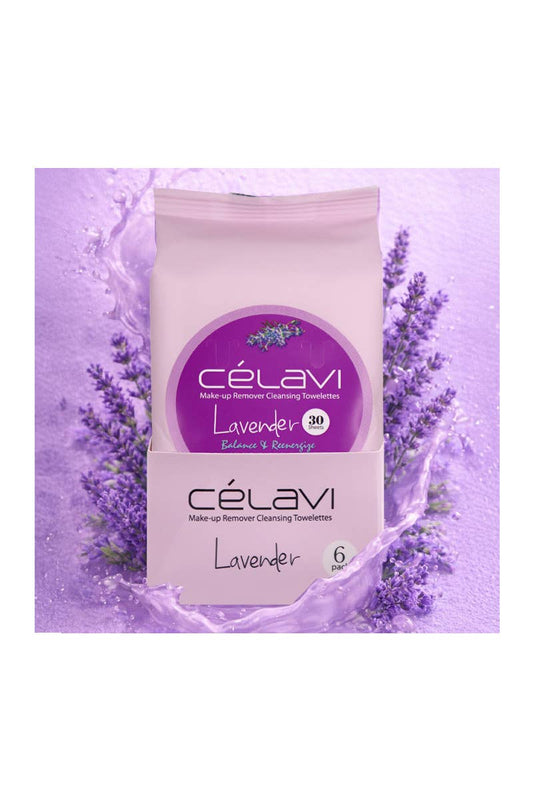 CELAVI - Lavender Makeup Wipes