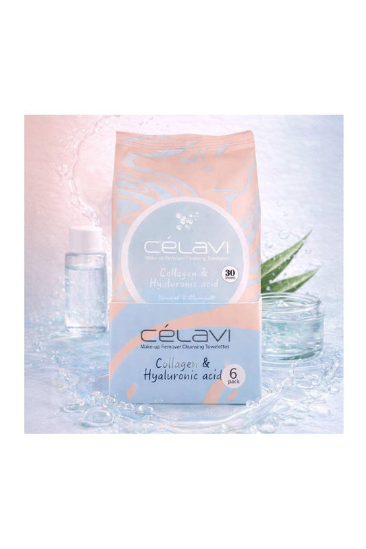 CELAVI -  Collagen & Hyaluronic Wipes