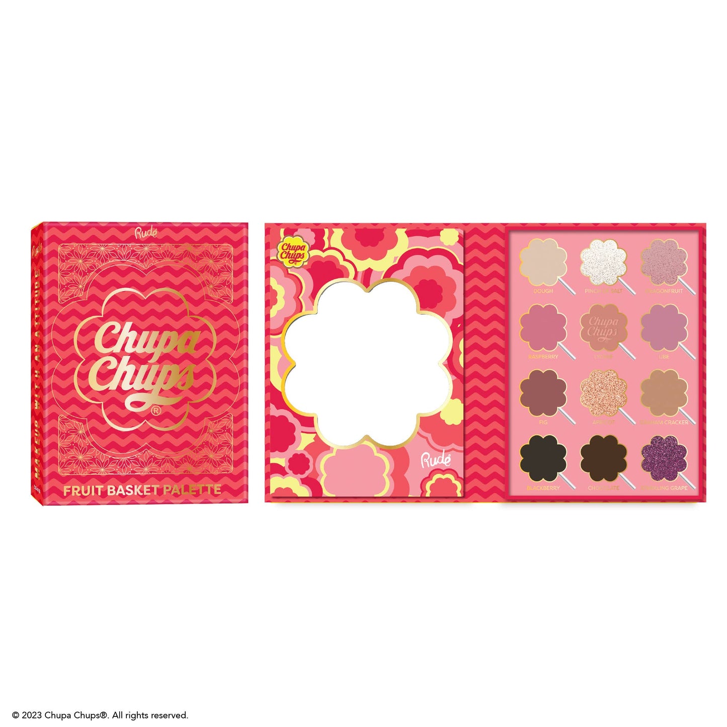 RUDE - Chupa Chups Fruit Basket 12 Color Palette