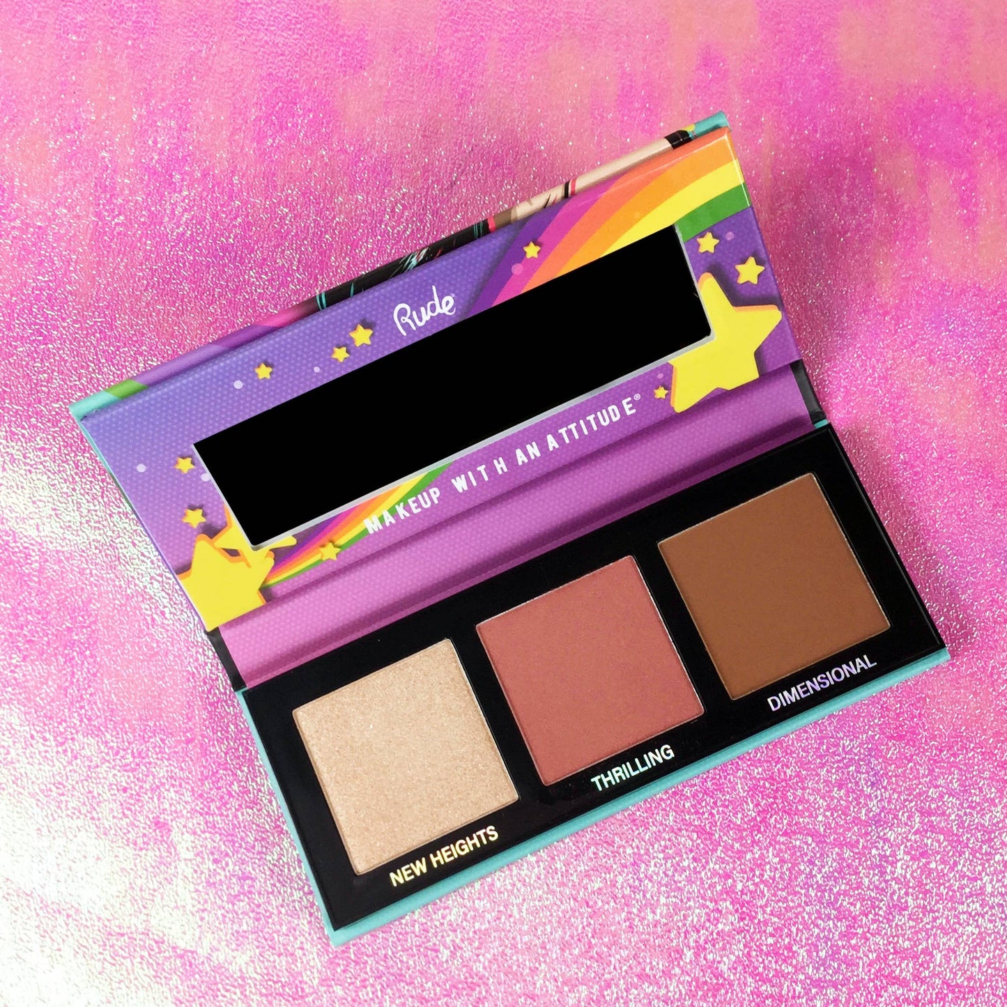RUDE - NoFilter 3D Face Palette - Stars
