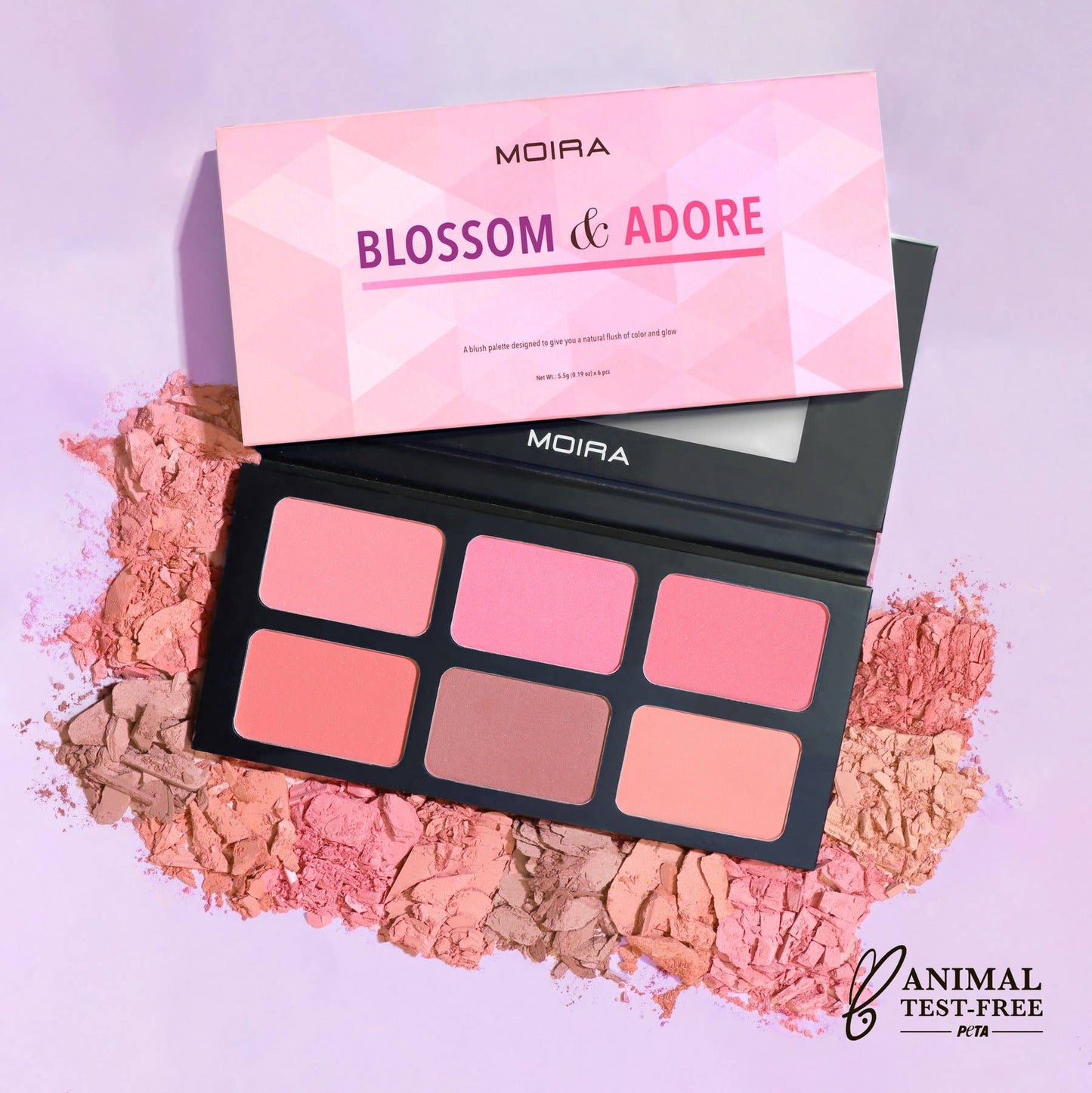 MOIRA - HCP003 - Blossom & Adore Palette