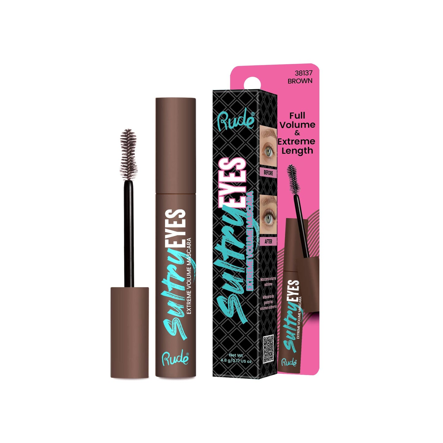 RUDE - Sultry Eyes - Extreme Full Volume Mascara