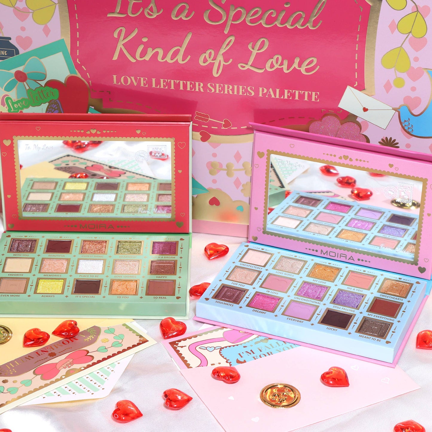 MOIRA - I'm Falling For you Pressed Pigment Palette