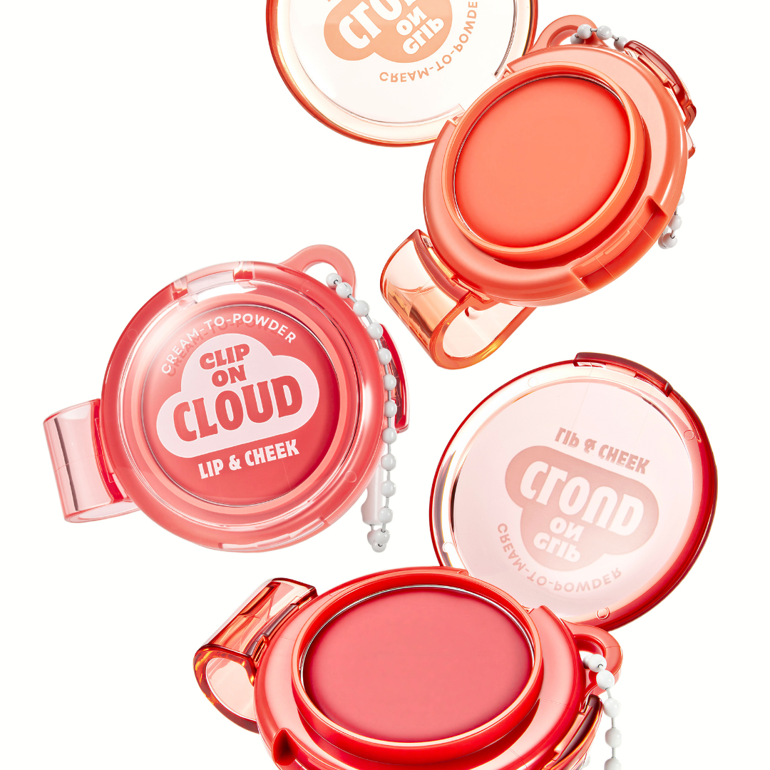 OZ LAB BEAUTY - Clip On Cloud Cream-to-Powder Blush for Lips & Cheek