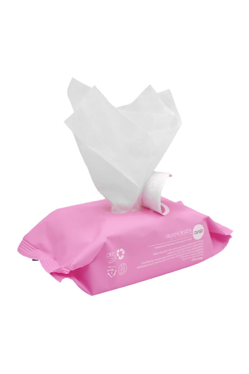 CELAVI - Rose Water Makeup Wipes