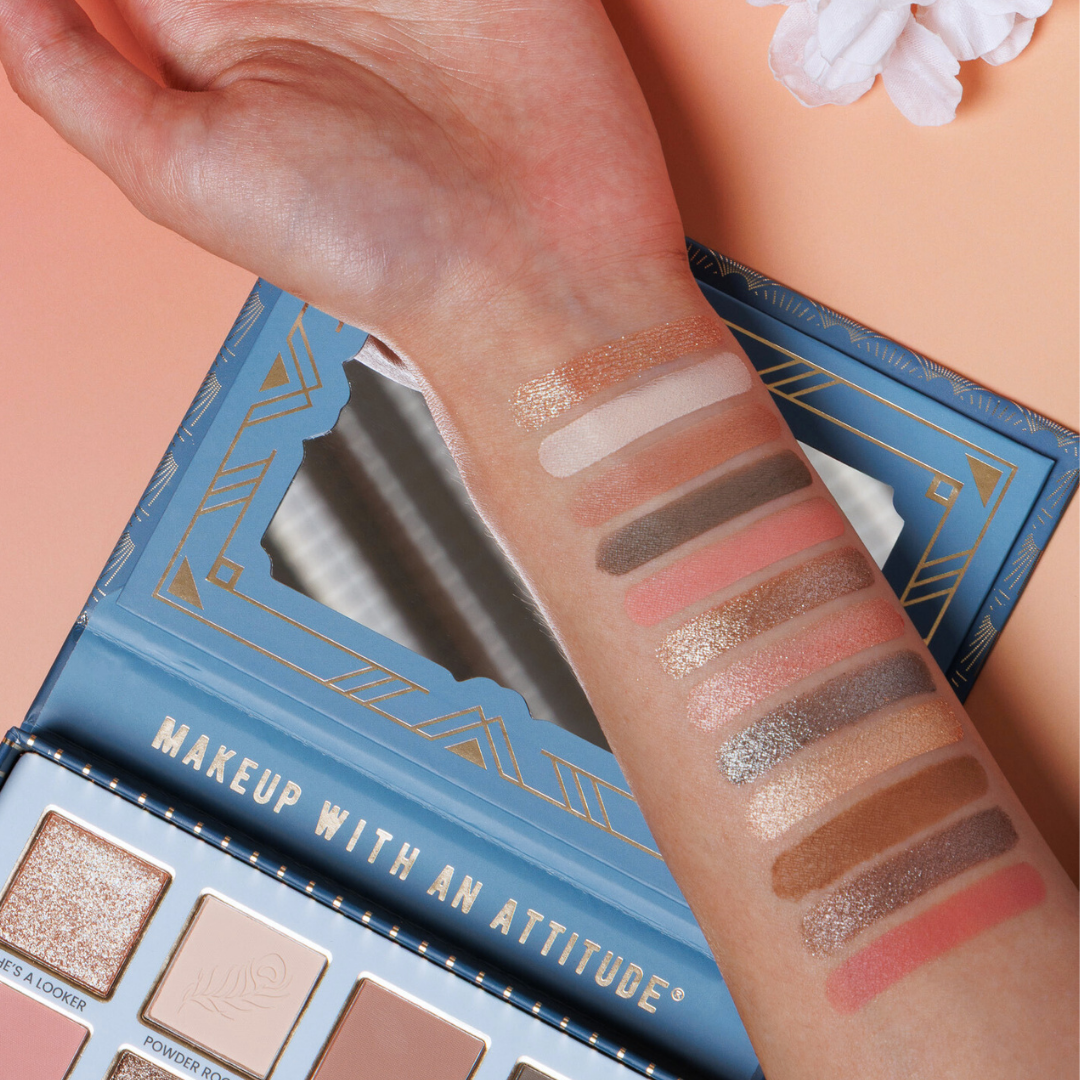 RUDE - The Roaring 20's 12 Color Eyeshadow Palette - Chanteuse