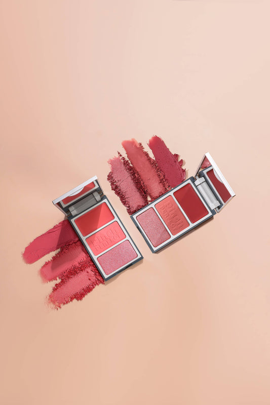 OZ LAB BEAUTY - Pinch Perfect - Cream & Powder Blush Trio - Version B