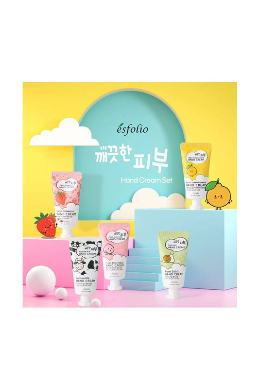ESFOLIO - Pure Skin 5 Hand Cream Set