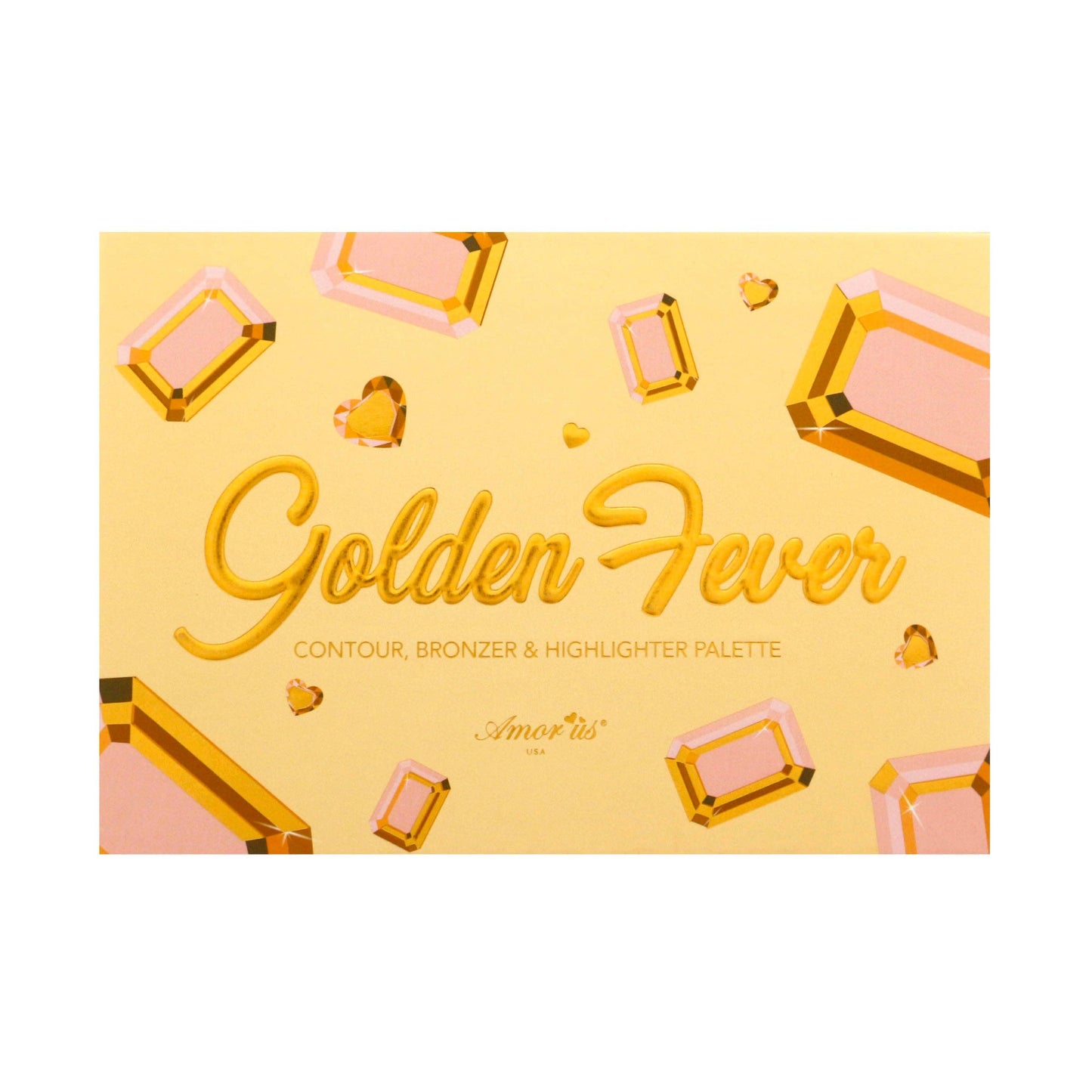 AMORUS - Golden Fever - Contour & Highlighter Palette