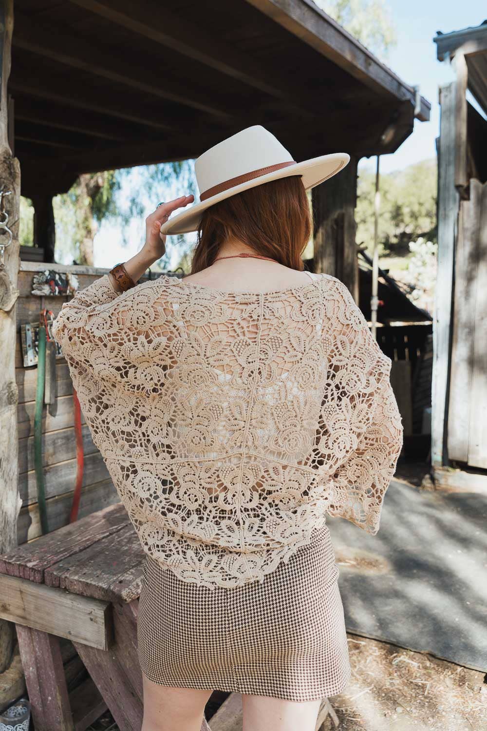 Crochet Floral Petal Kimono Wrap 🌼