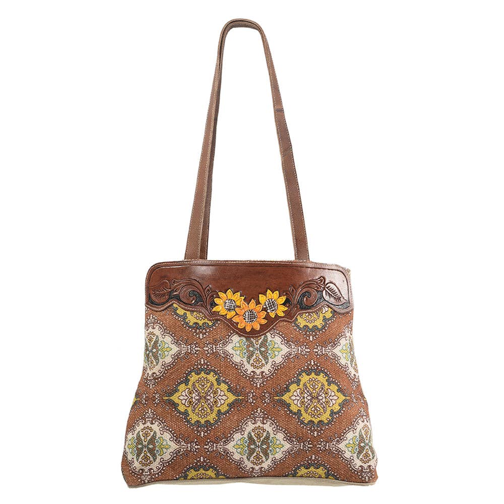 Weekender Upcycled Canvas Ladies Bag