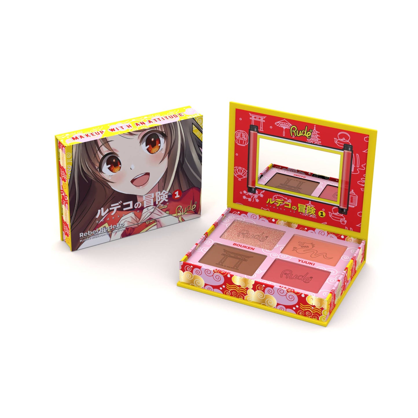 RUDE - Manga Face Palette - Rebel Rudeko