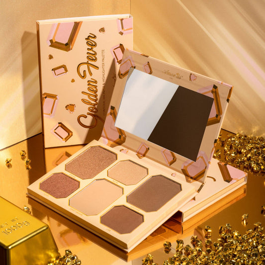 AMORUS - Golden Fever - Contour & Highlighter Palette