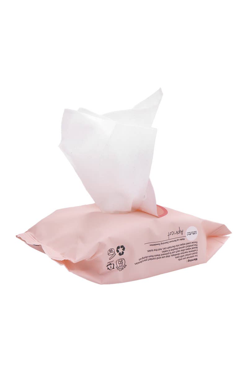 CELAVI -  Apricot Makeup Wipes