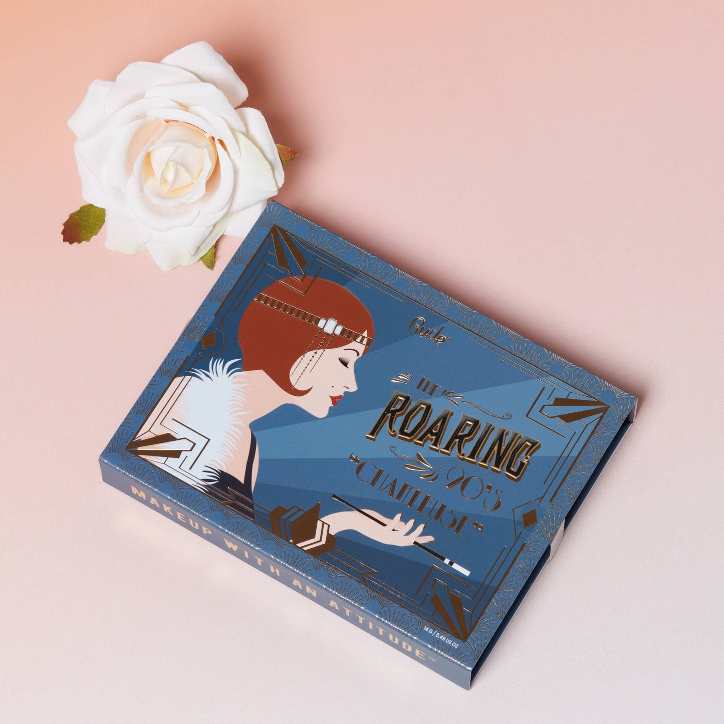 RUDE - The Roaring 20's 12 Color Eyeshadow Palette - Chanteuse