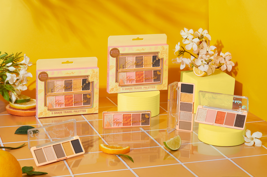 AMORUS - 5 SHADE TRAVEL PALETTES - GOLDEN SUNSET AND TEQUILA SUNRISE