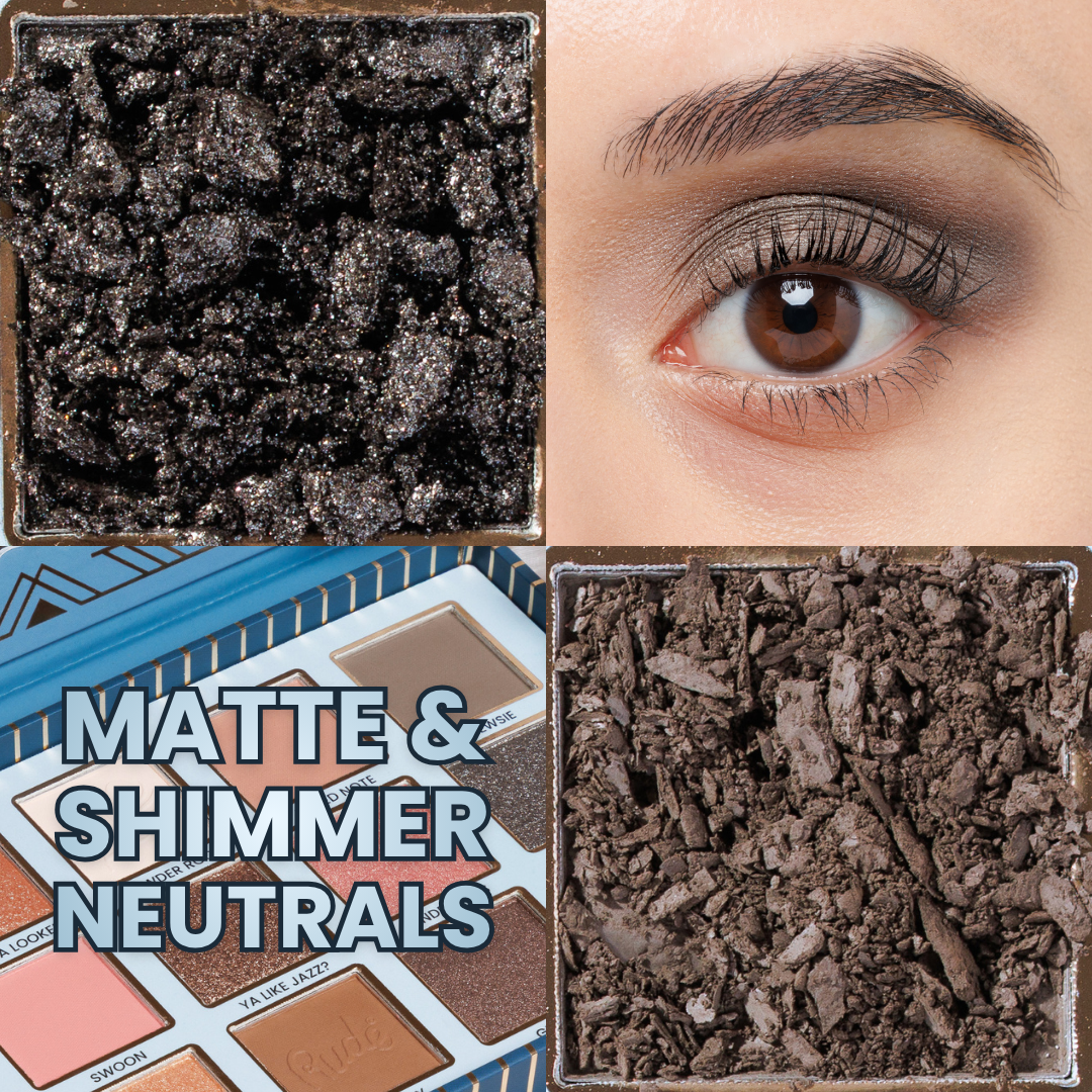 RUDE - The Roaring 20's 12 Color Eyeshadow Palette - Chanteuse