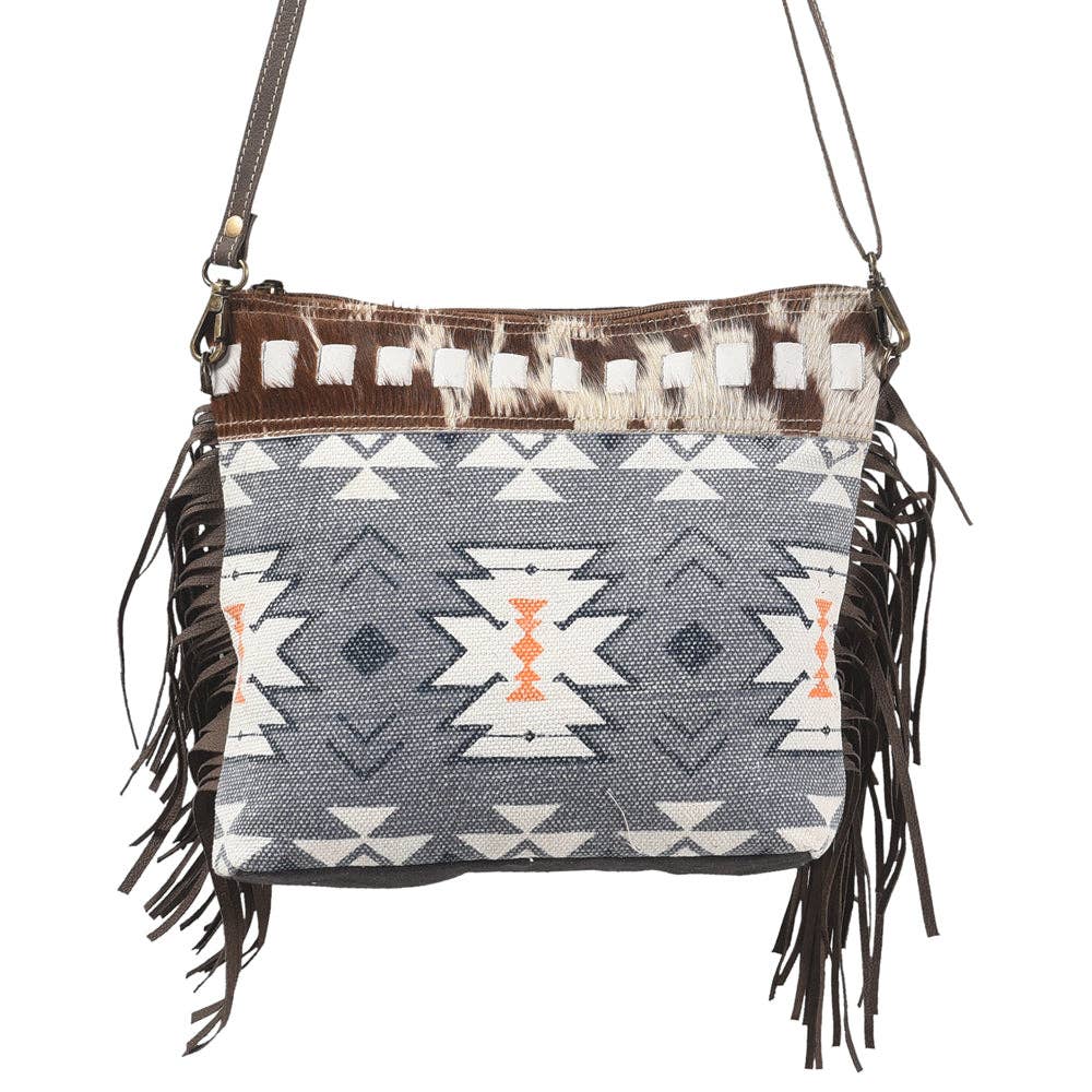 Crossbody Upcycled Canvas Ladies Bag